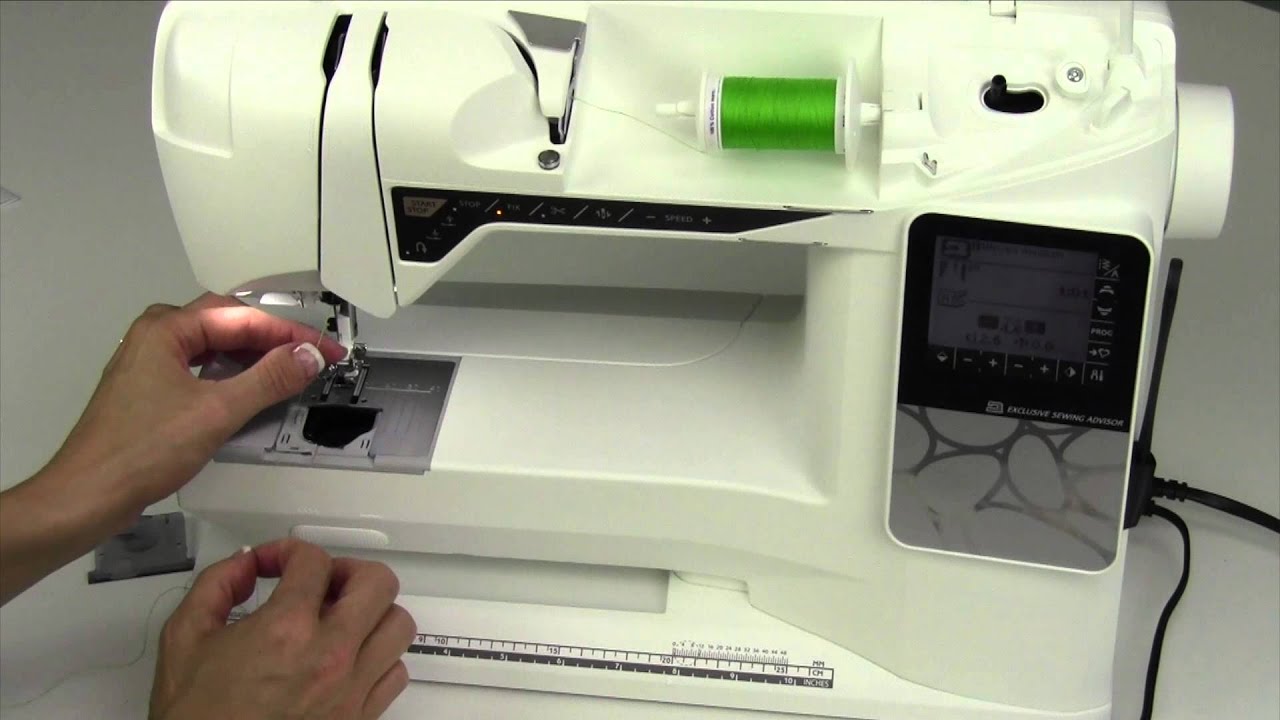 Husqvarna Viking Opal 690 3 Threading & Machine Set Up