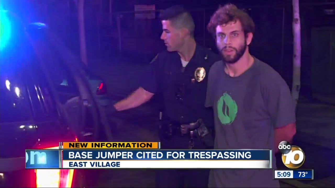 BASE jumper soars over East Village, cited for trespassing