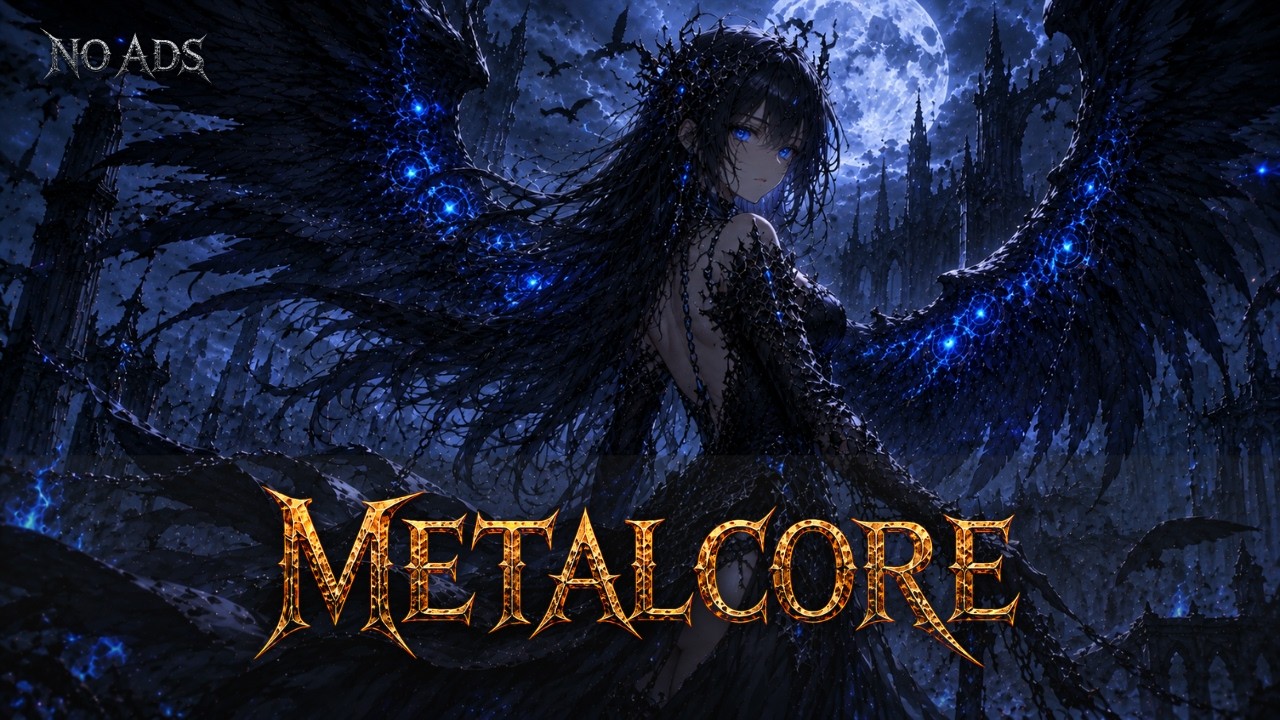 Crown of Silence 💀 Dark Atmospheric Metalcore Instrumental Mix | Deep Focus & Cinematic Mood