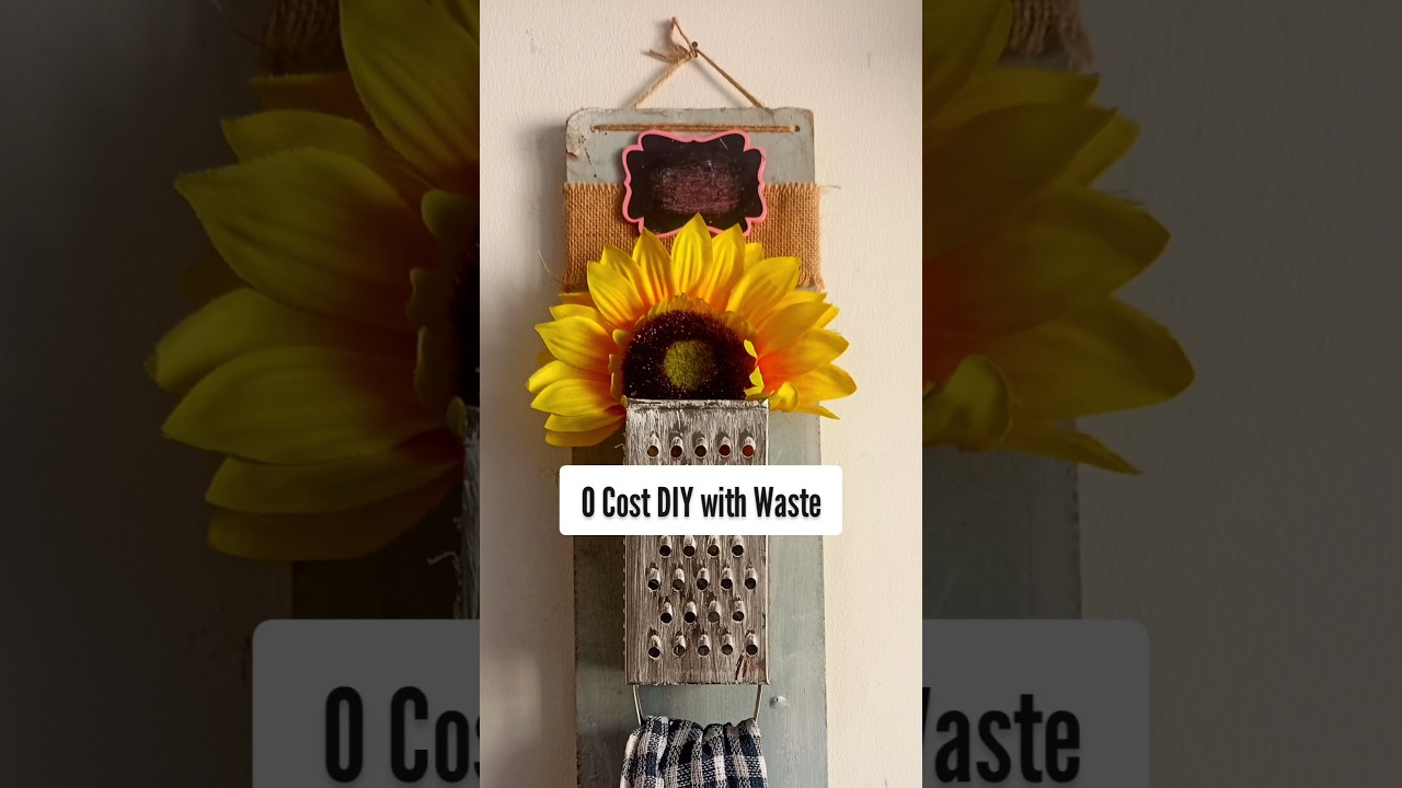 Try this in your free time ll 0 Cost DIY with Waste