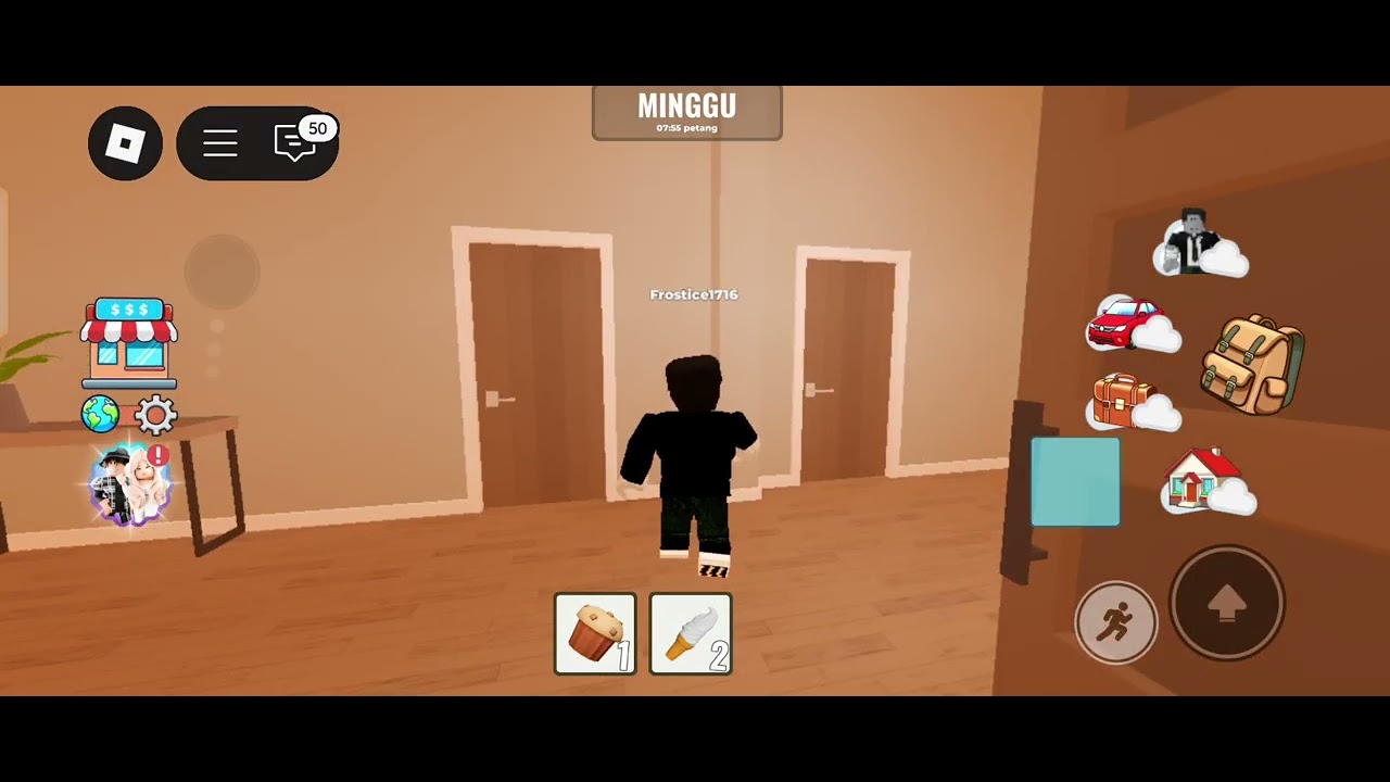 Roblox - Melayang diatas gunung yang tinggi 😨😨😨