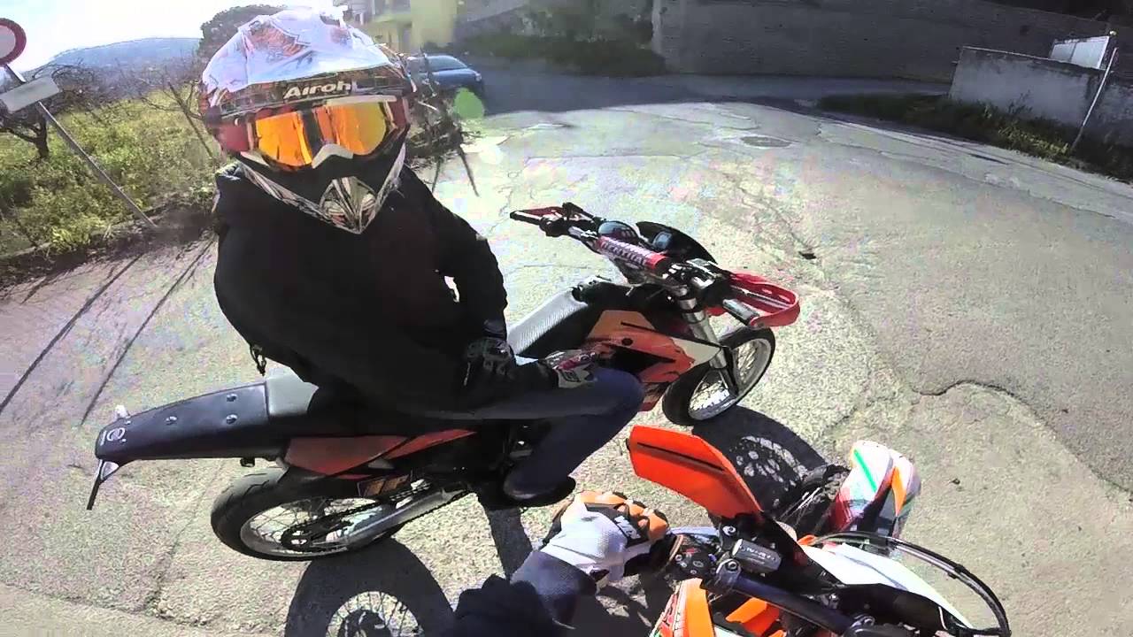 Day with friend.... Ktm 125- Aprilia mx 125