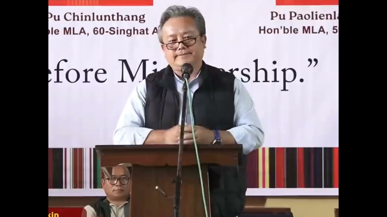 Pu Paolenlal Haokip Saikot MLA pu houlim na ana ngaikhom uhite #kuki #thadou #thadou #thadoukuki 