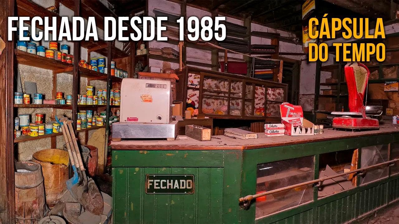 Loja fechada desde 1985 guarda tudo intacto - Uma viagem ao passado