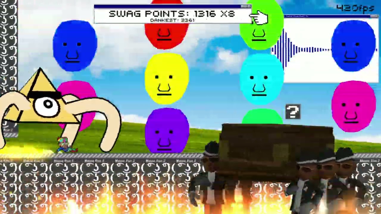 Meme Run 2 PS4 Me Ion Trophy Score higher than 2250 Swag points in a single run.