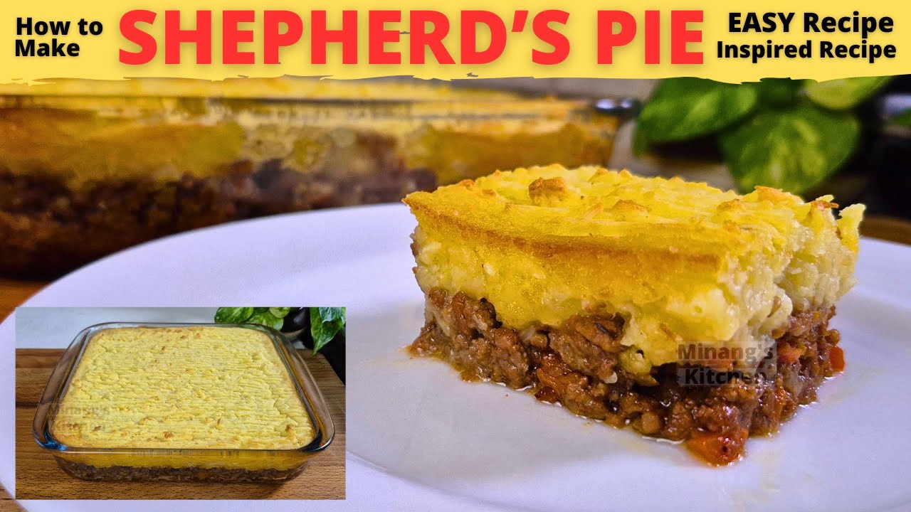 SHEPHERD'S PIE | EASY Recipe Shepherd's Pie | HOMEMADE Shepherd's Pie | How To Make Shepherd's Pie