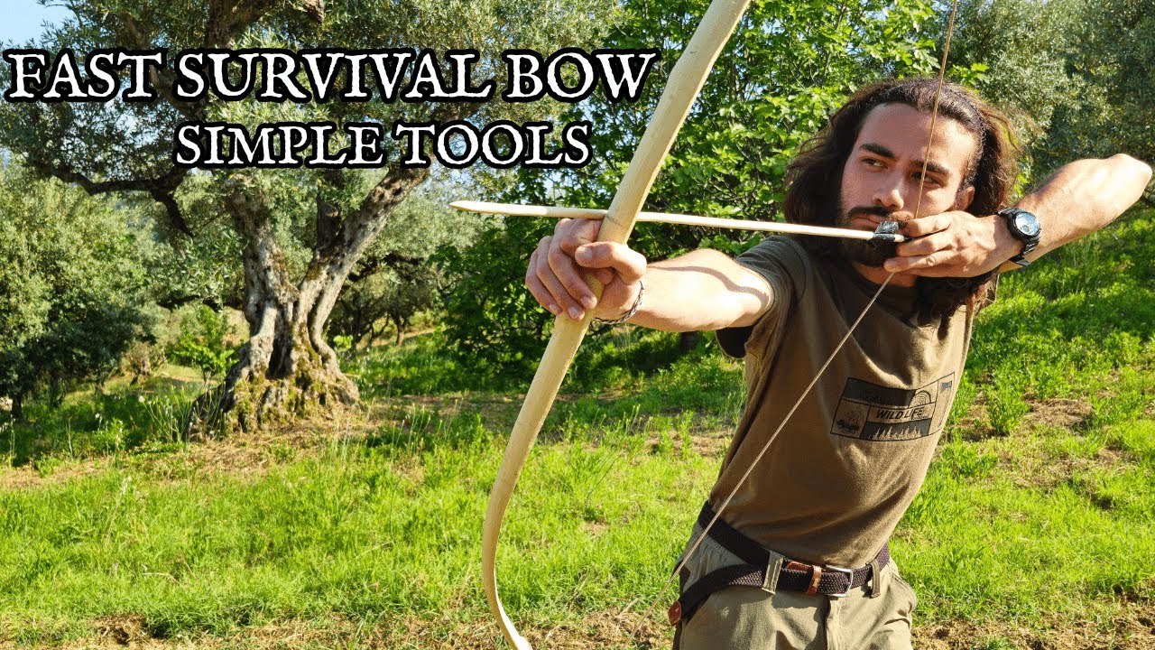 Arco da sopravvivenza - il METODO PIÙ EFFICACE (con pochi strumenti)