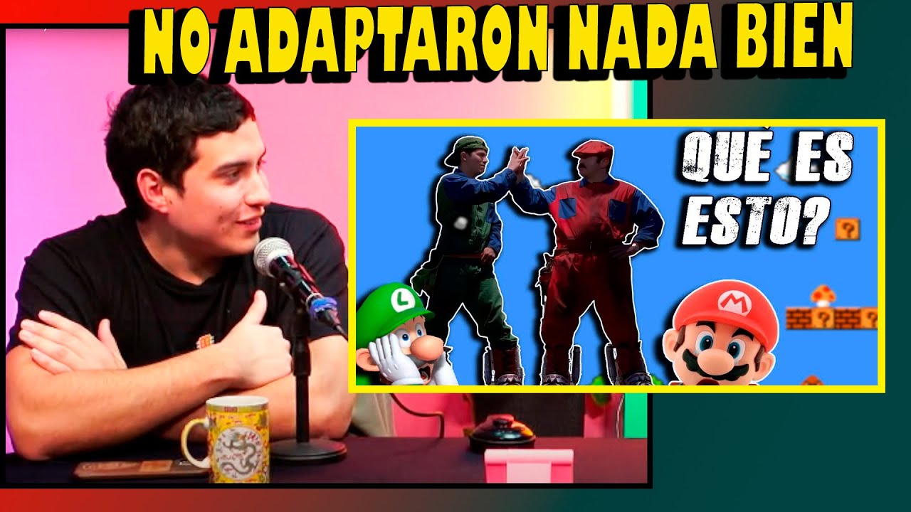 Ni 9 GUIONISTAS salvaron a Mario Bros- reacción a Mariano Rodriguez.