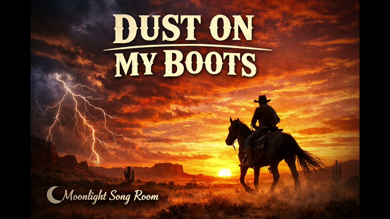 [달빛가요방] Dust On My Boots 🤠 | Traditional Western Country | Moonlight Song Room｜AI MUSIC  