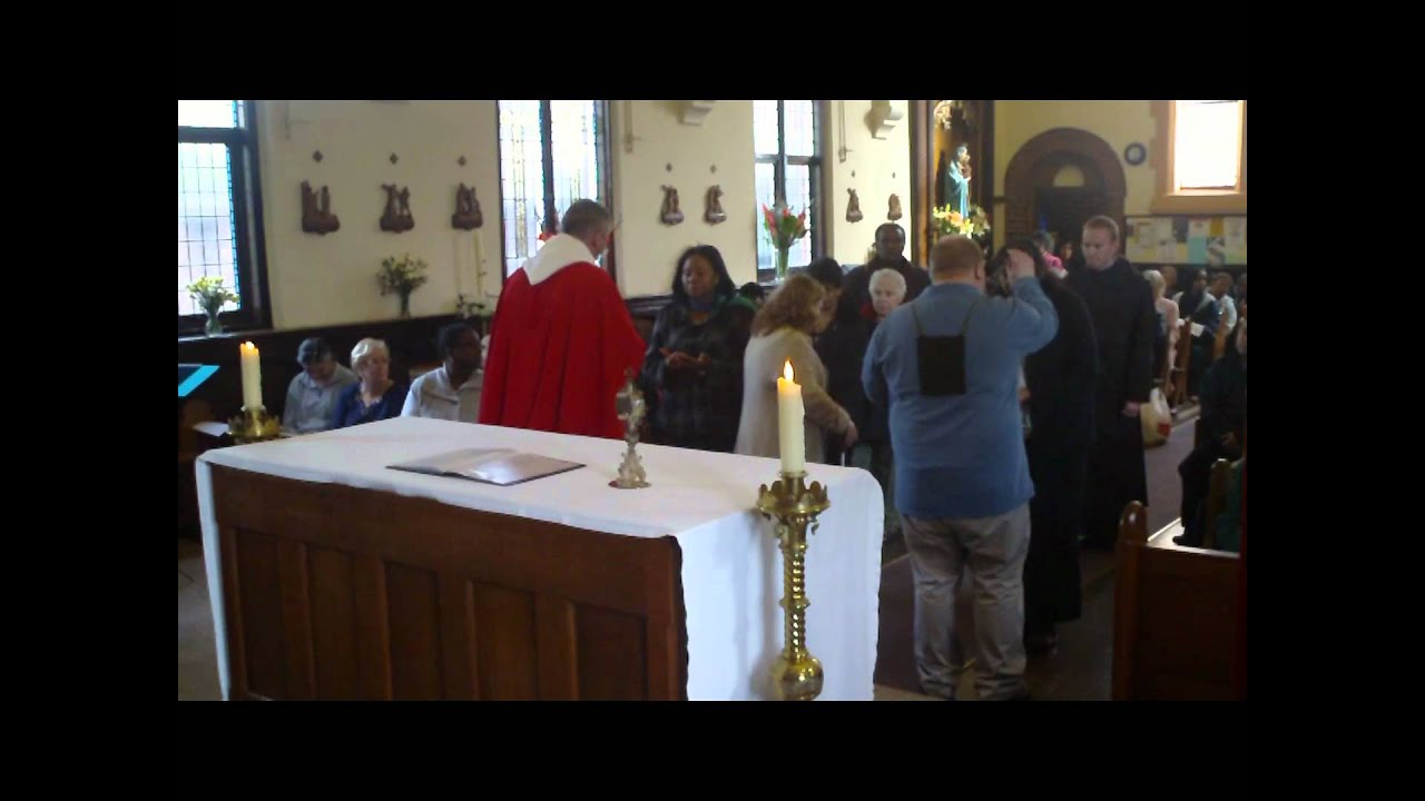 Mass for the Feast of St. Jude at his National Shrine, Faversham
