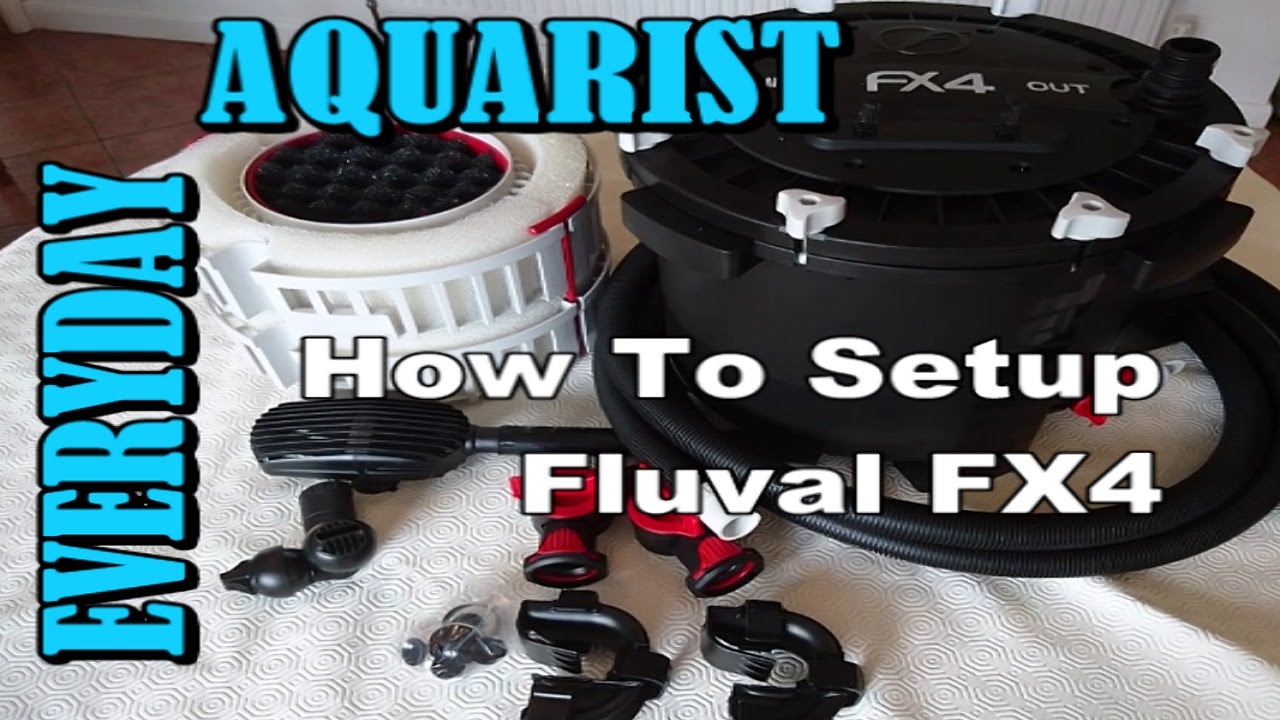 Фильтр Fluval FX4 / FX6: как настроить