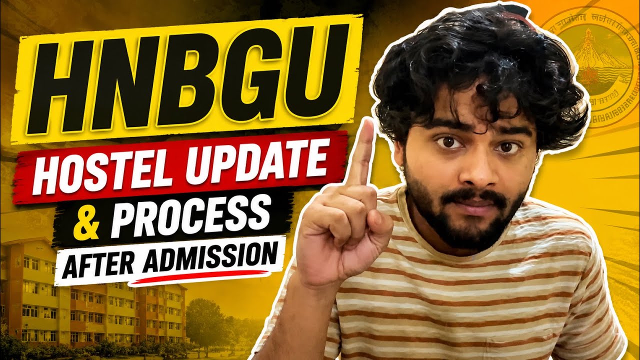 HNBGU University Hostel Kaise Milega? 🔥 Full Process Explained After Admission