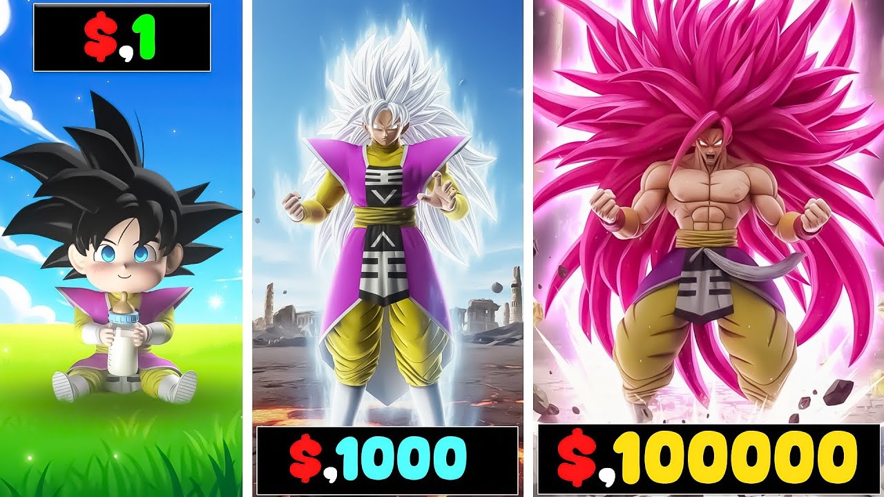 $1 Goku to $100,000,0000 OMNI KING GOKU in GTA 5!