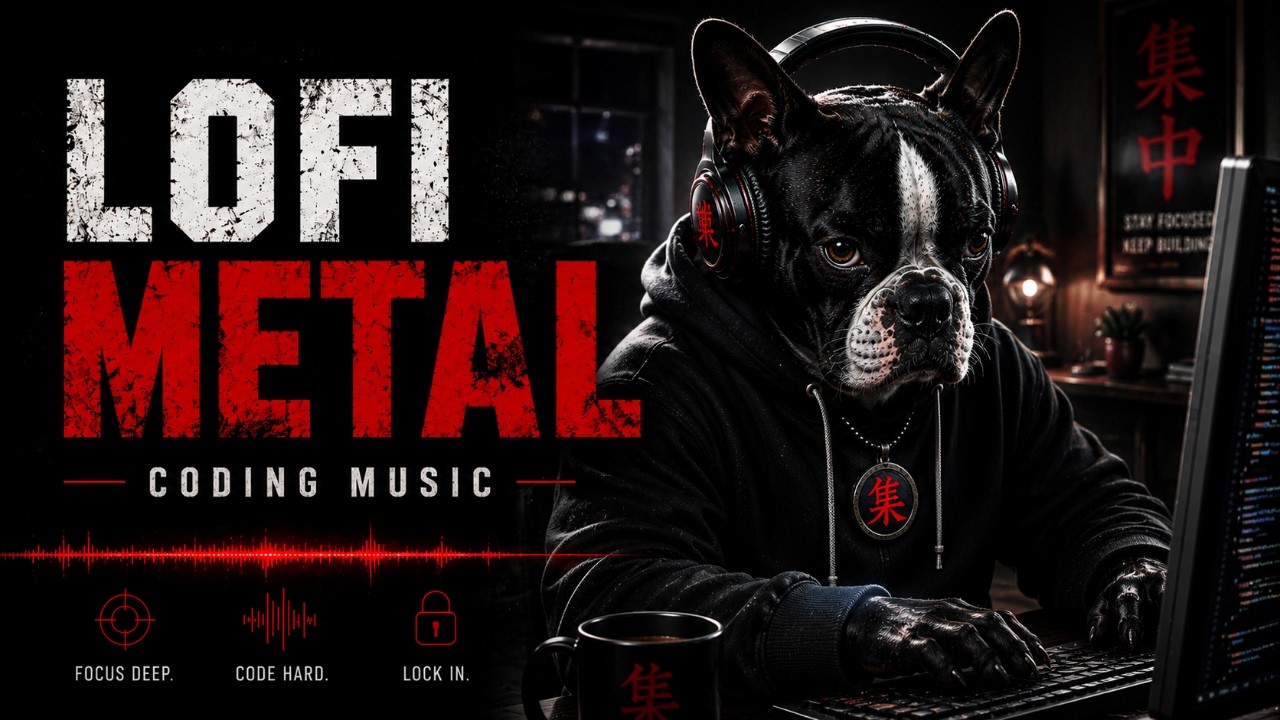 Lofi Metal &ndash; muzyka skupiająca uwagę na kodowaniu i głębokiej pracy | ローファイメタル