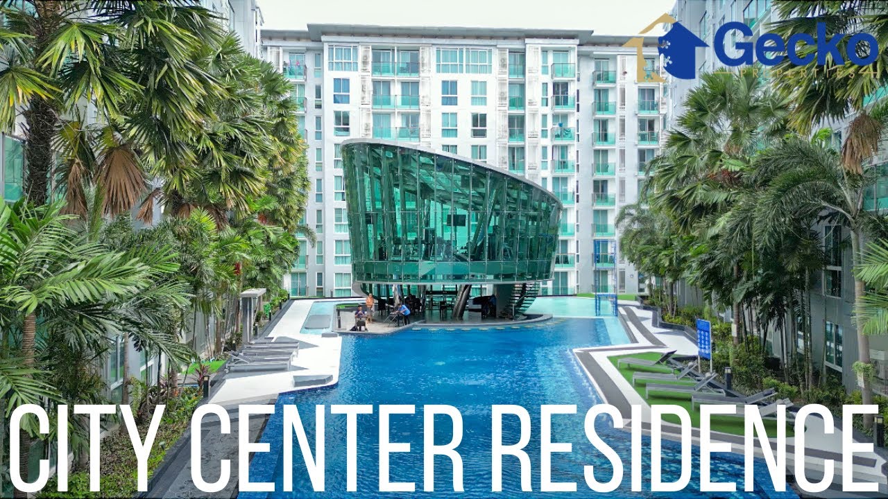 City Center Residence Central Pattaya Studio for Sale at 1,695m Baht and Rent at 12,000 Baht!