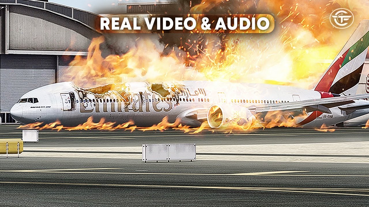 Emirates Boeing 777 Crashes During Final Approach | Deadly Go-Arounds (With Real Audio)