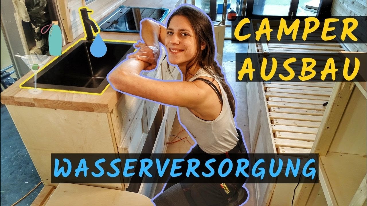 Camper Ausbau Wasserversorgung | Wasserinstallation im Sprinter Ausbau mit Wasserfilter