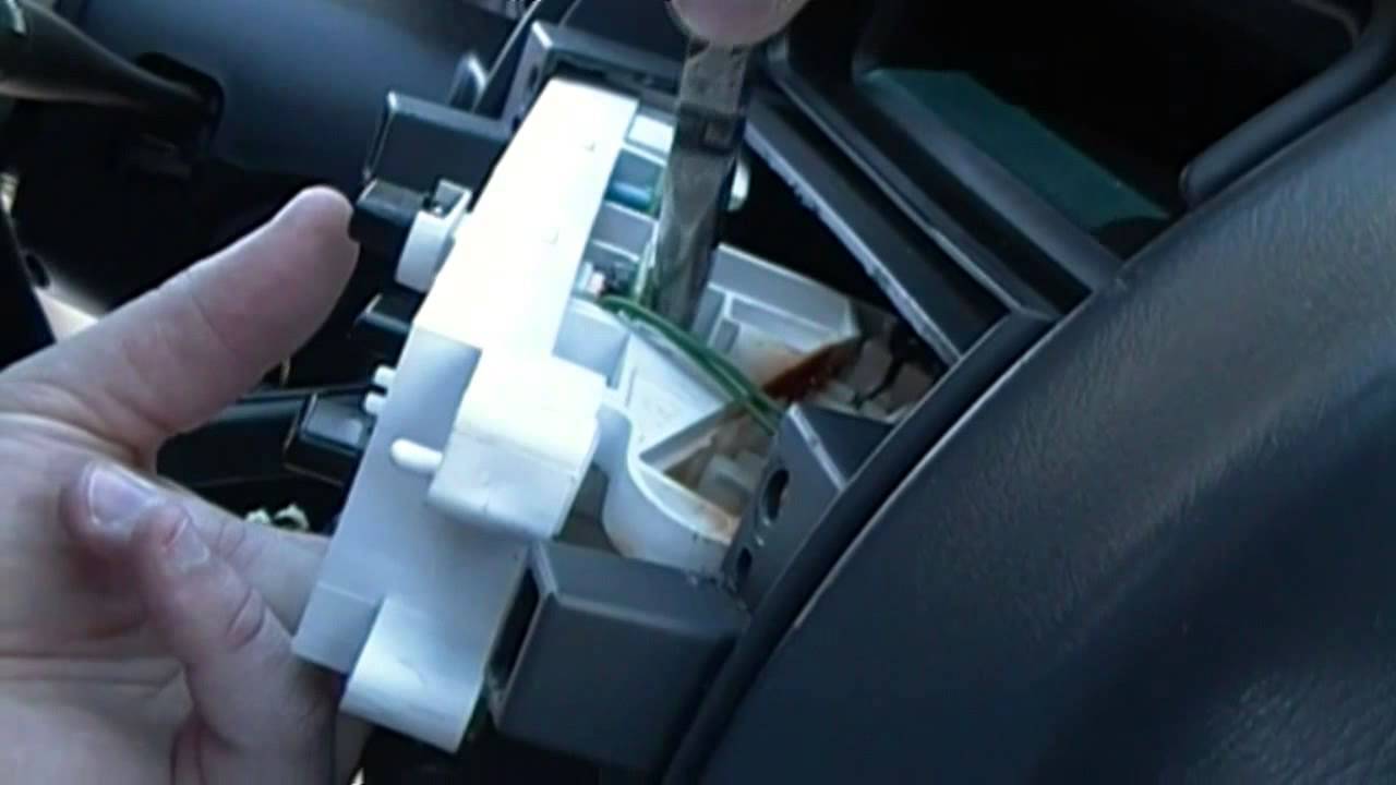 2003 Xterra Control Unit Backlight Bulb Replacement