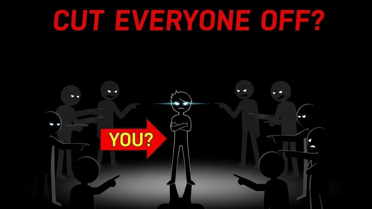 The Psychology Reason Why some people cut EVERYONE off