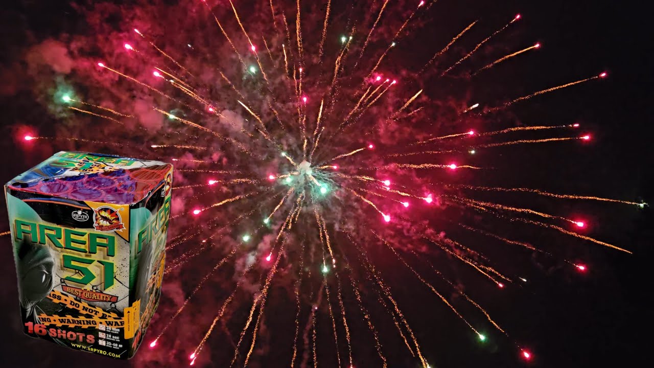 Area 51 SRPYRO 38mm - Wyrzutnia UFO!