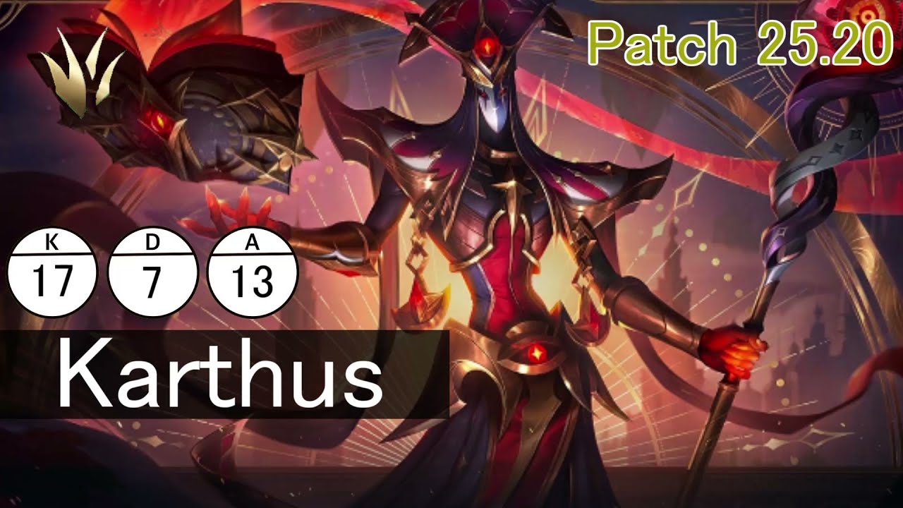 JG カーサス(Karthus) vsヘカリム (Hecarim) patch 25.20【LoL/League Of Legends】