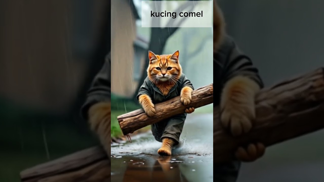 working cat on the project 