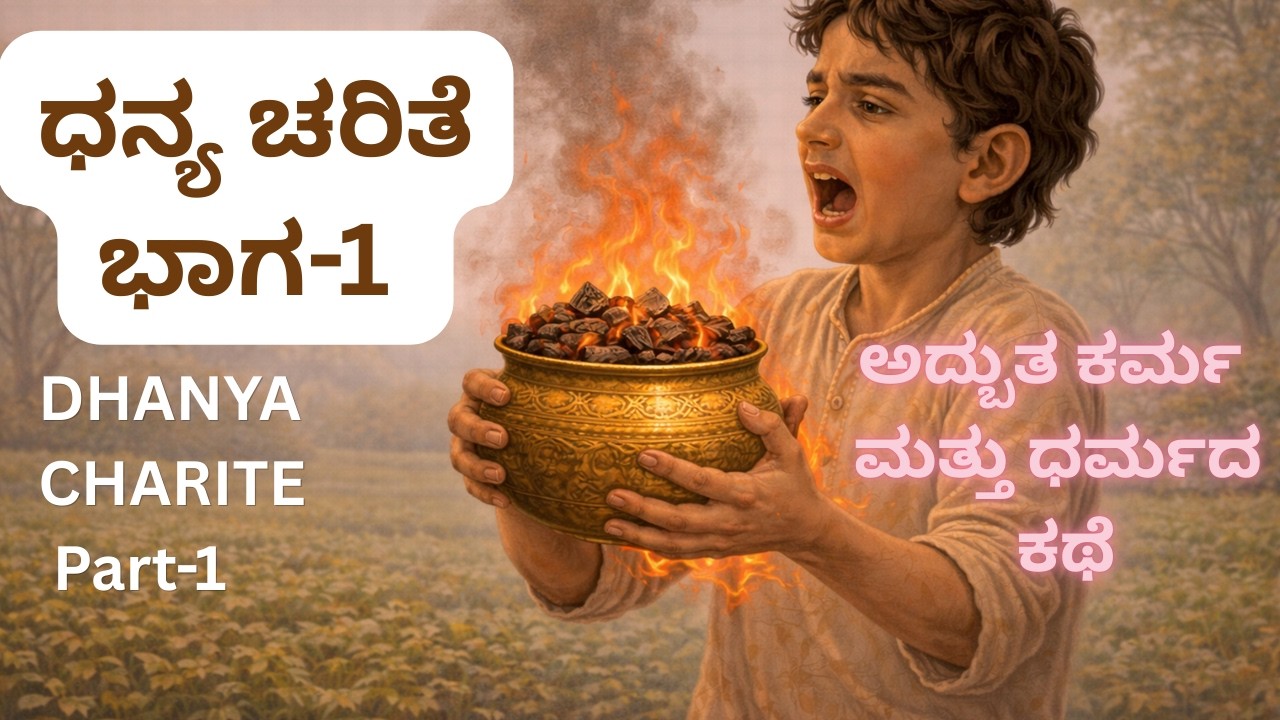 Dhanya Charite - part 1 : Jain Epic story-kannada: ಧನ್ಯ  ಚರಿತೆ ಭಾಗ-1 : ಜೈನ ಪೌರಾಣಿಕ ಕಥೆ