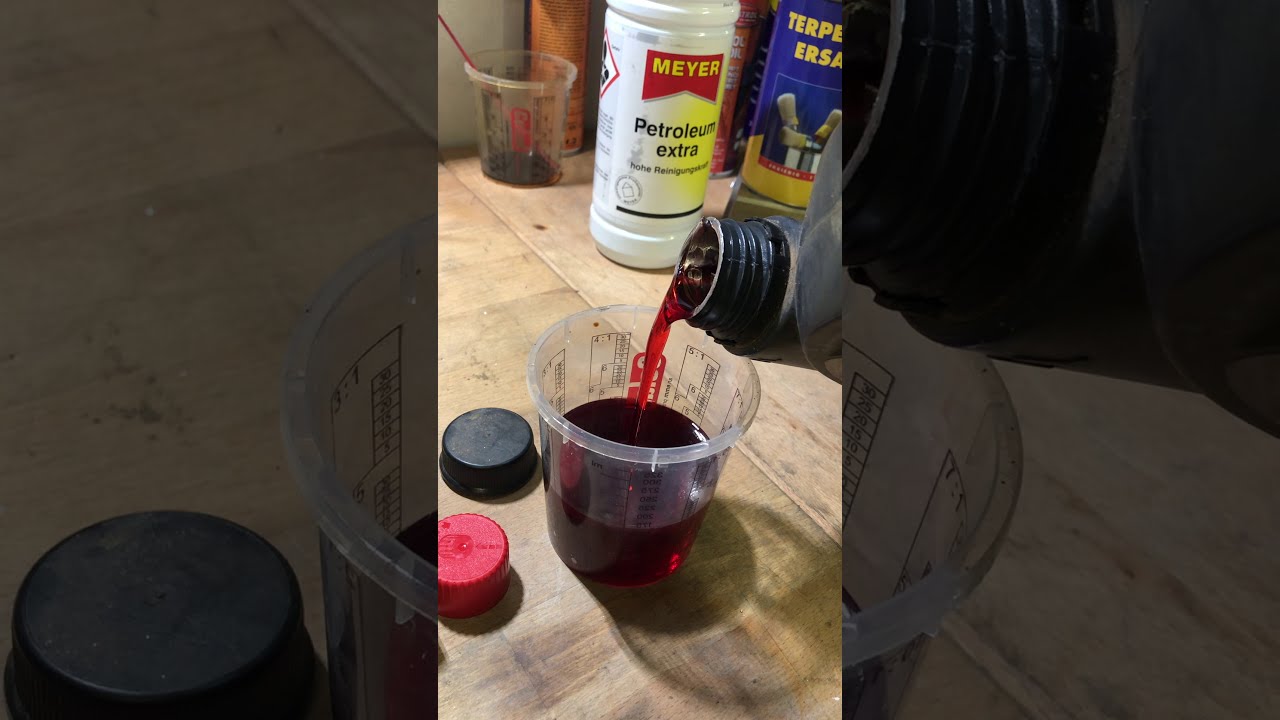 Eds Red waffenreiniger selbst herstellen in Corona Krise....