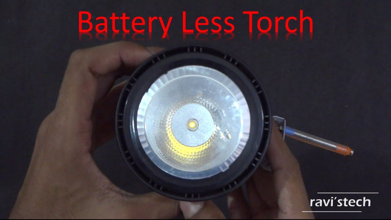 Battery Less Torch ll ravi'stech