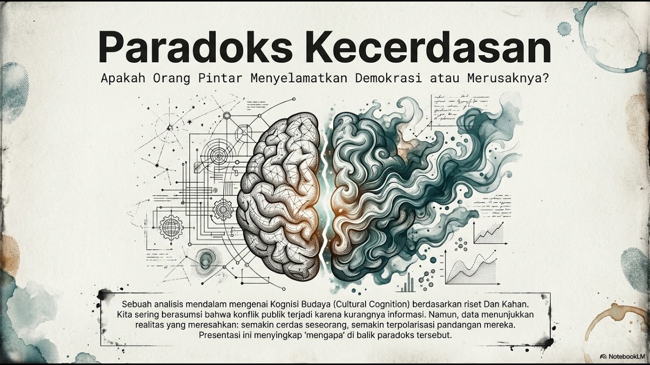 KENAPA ORANG PINTAR JUSTRU MAKIN TERPOLARISASI⁉️