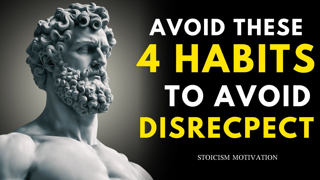 5 AWFUL Habits That Make People Disrespect You | Stoic PHILOSOPHY