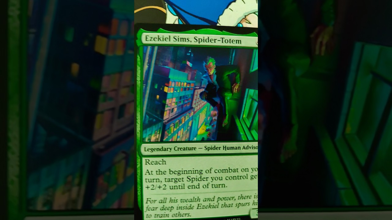 Spider-Totem #marvel #magicofthegathering #trendingshorts