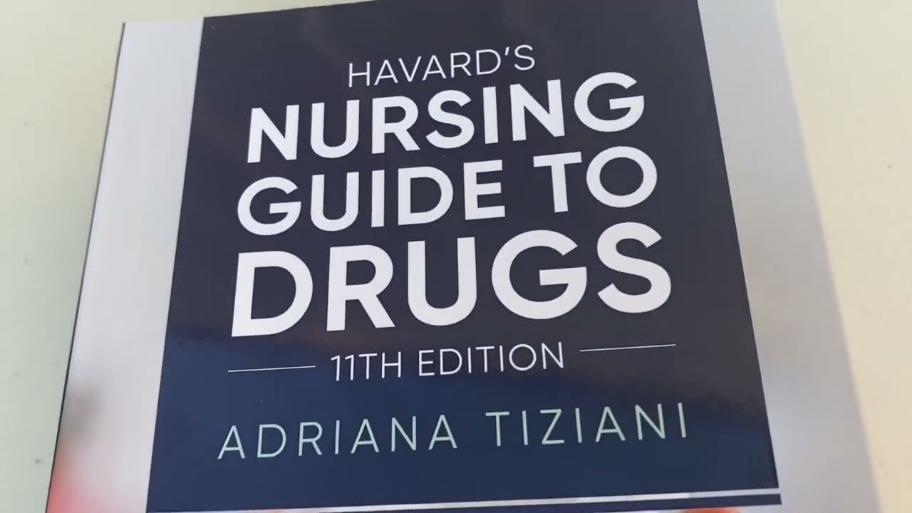 Havard&rsquo;s Nursing Guide to Drugs 11th edition - unboxing by My Tran