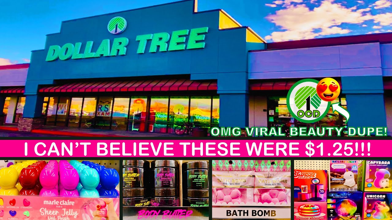 WOW 😍 Must Have NEW Beauty Dupe & Viral Name Brands! 🔥 Come Shop With Me! 🛍️💚 #dollartree 