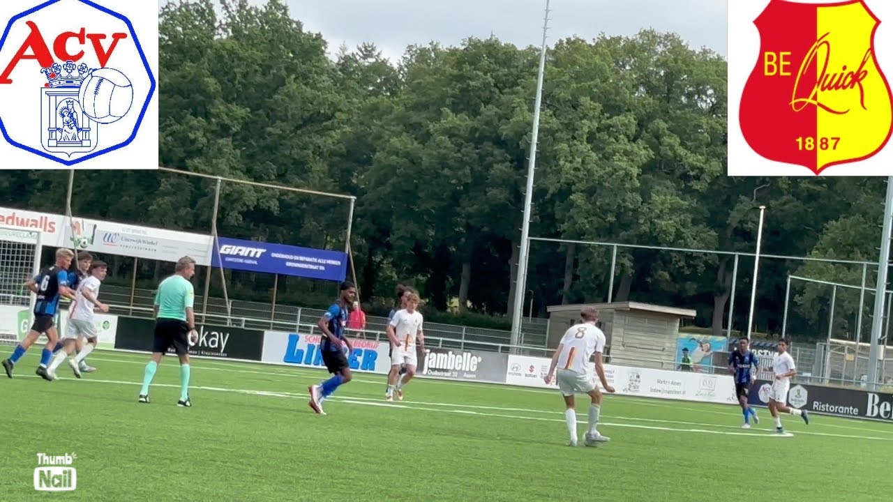 ACV O23 1 - Be Quick 1887 O23 1 Oefenwedstrijd ( 16-8-2025 )