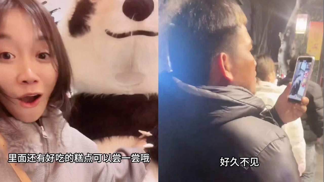 小美晚上逛逛成都老街 黄衣哥拿出新手机拍照 比在老挝生活好多了