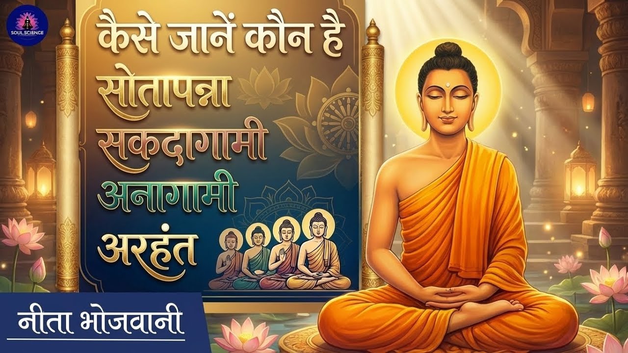 कैसे जानें कौन है सोतापन्ना,सकदागामी,अनागामी ,अरहंत | SOTAPANNA,SAKDAGAMI,ANAGAMI & ARAHANT |NEETA |