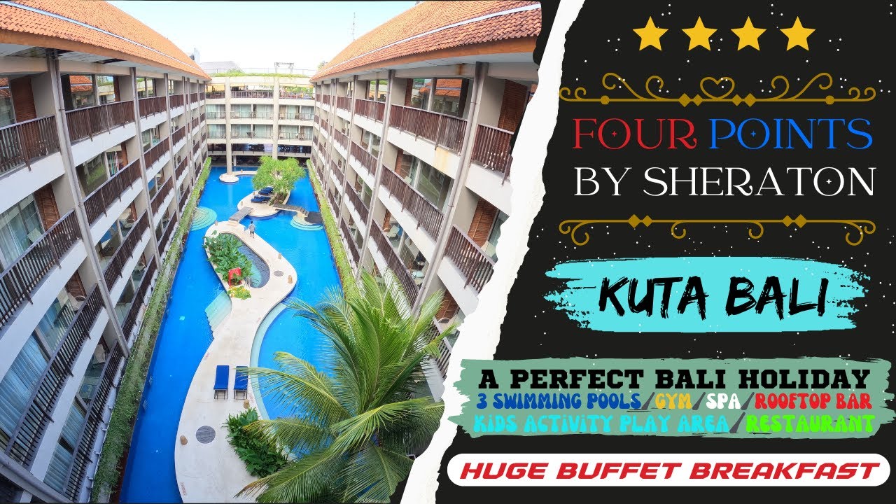 Бали Кута Отель Four Points by Sheraton Пешеходная экскурсия Джалан Бенесари