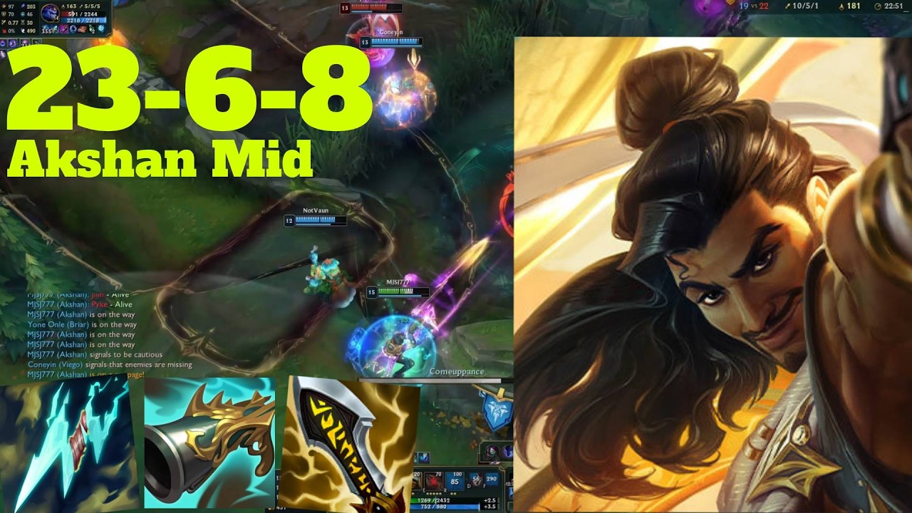 My continued Persistence to learn Akshan Mid