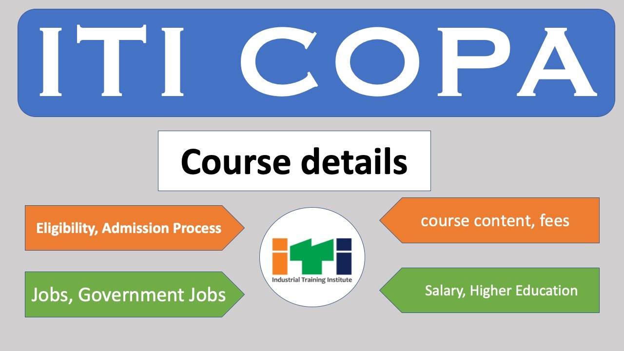 ITI COPA- computer operator and programming assistant course details | scope, jobs & salary of Copa