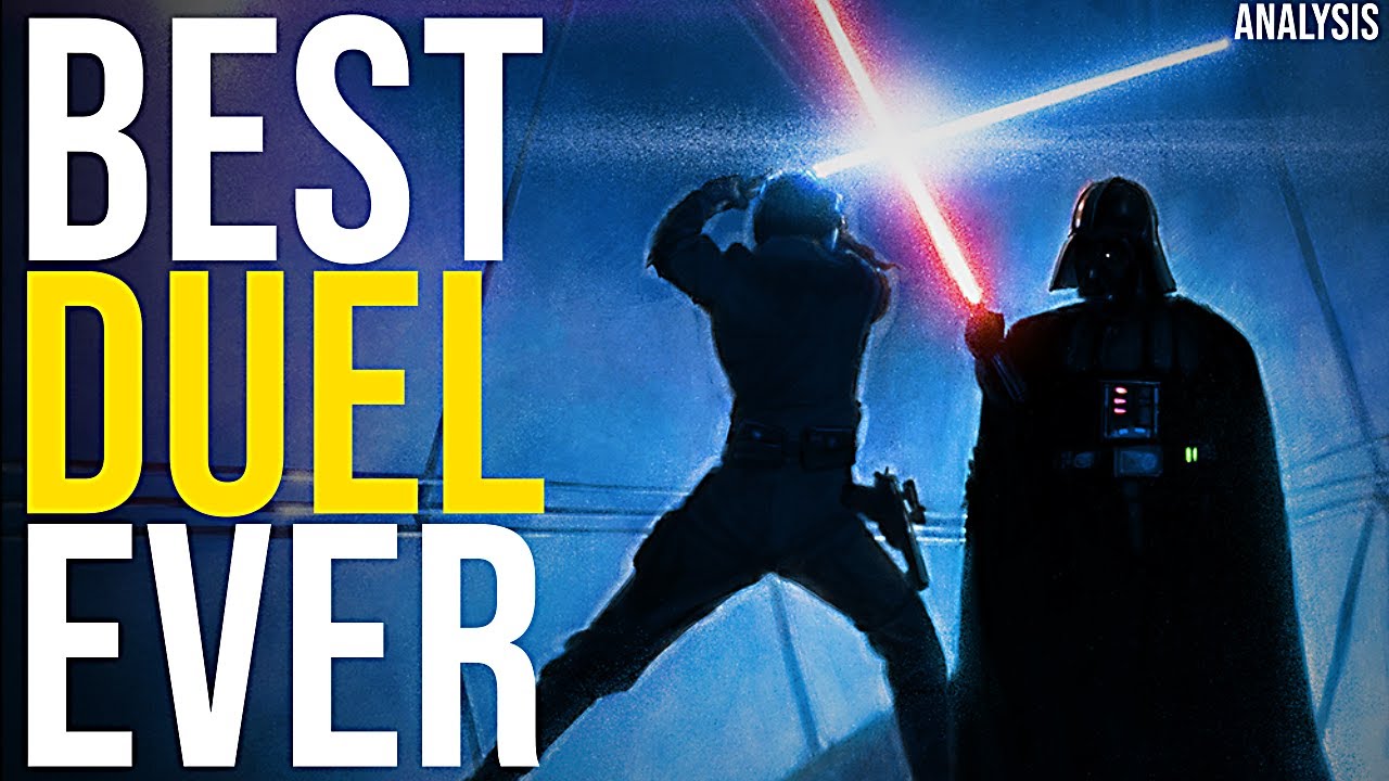 Luke Skywalker Vs Darth Vader Analyzed and Explained (Bespin) | Lightsaber Duels