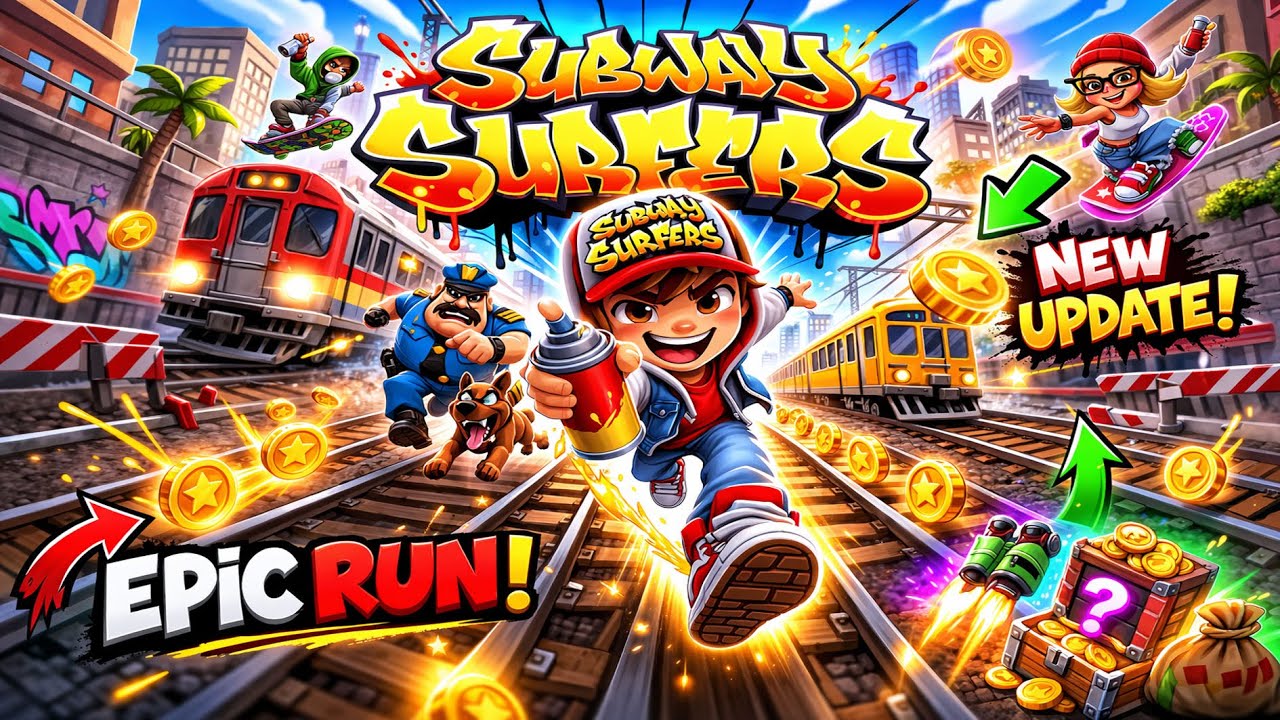 UNLIMITED SUBWAY SURFERS RUN IS LIVE 🔴 #game #livegaming