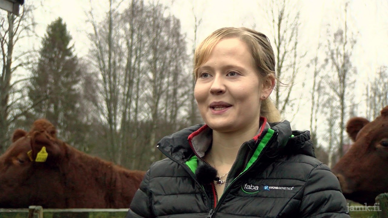 Jenna valmistui agrologiksi ja työskentelee jalostusasiantuntijana