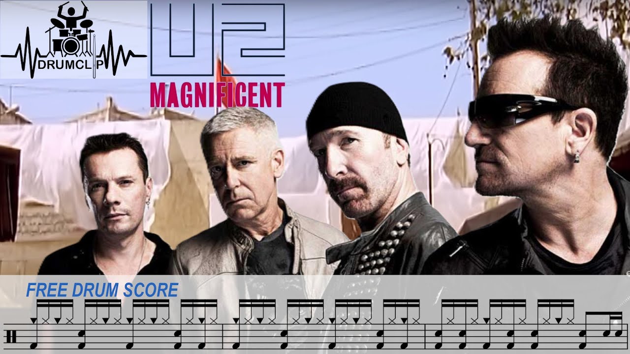 U2 - Magnificent (Drum Score)