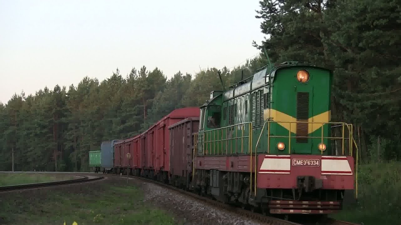 Маневровый тепловоз ЧМЭ3т-6334 / Shunting locomotive CME3T-6334