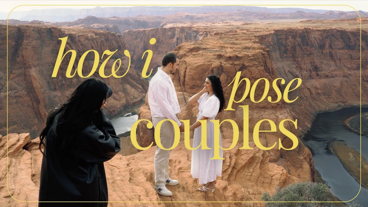 Фотосессия пар с микрофоном в Horseshoe Bend | Советы по позированию и решение проблем в режиме р...