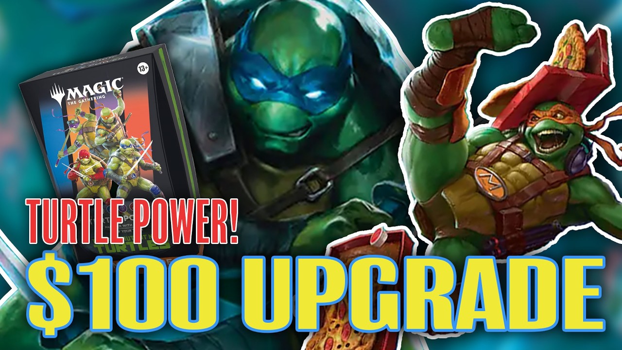 Turtle Power! Upgrade - Improving the Precon Commander Deck with $100