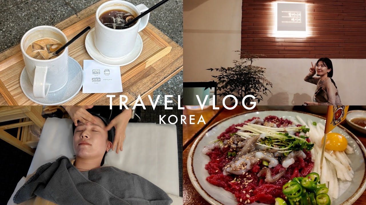 【韓国vlog】韓国グルメやクリニックで肌管理など盛り沢山の1日🇰🇷