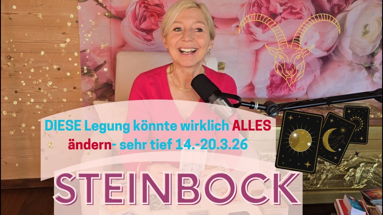 STEINBOCK- Diese Legung könnte ALLES ändern- sehr tief ❤️‍🔥🫢💎🌹14.-20.03.26