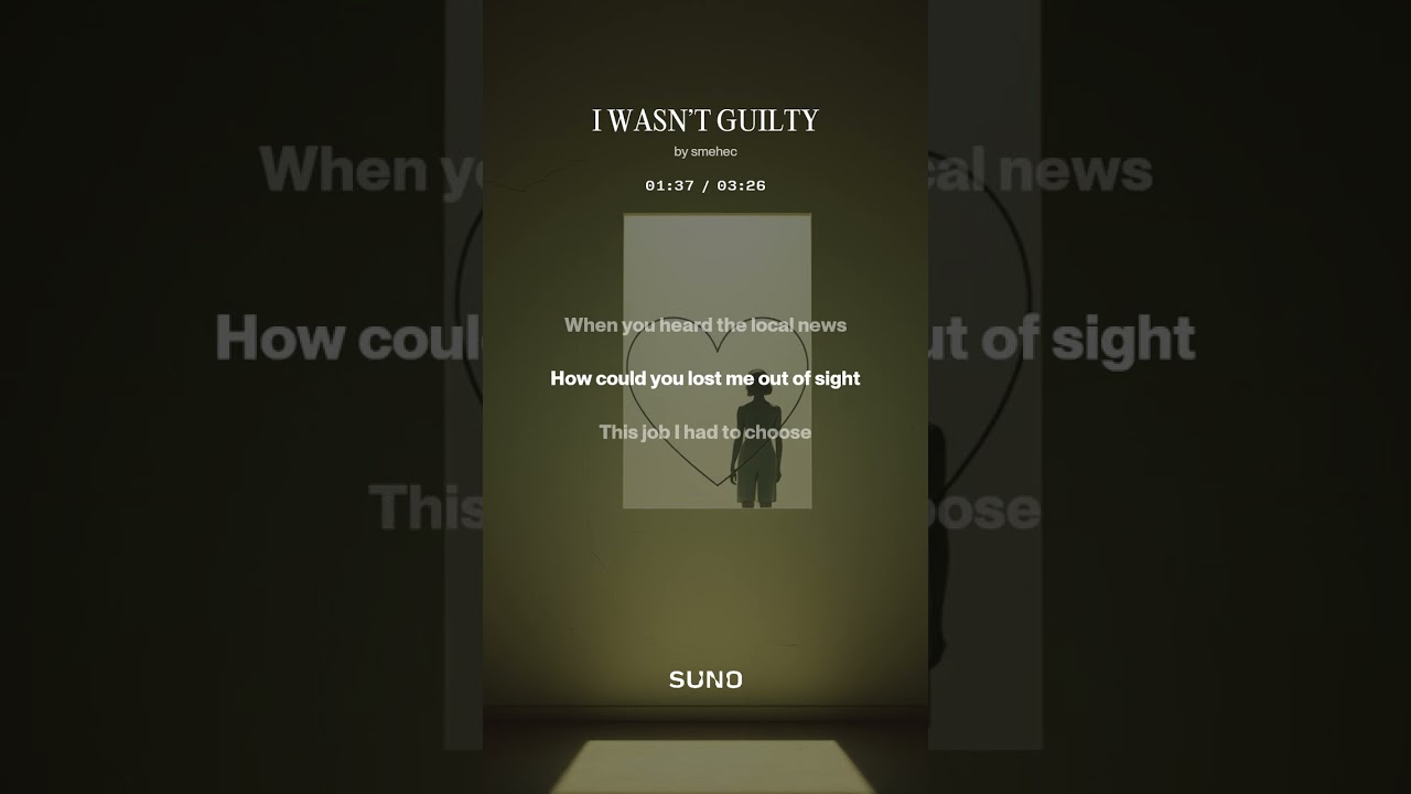 I WASN’T GUILTY